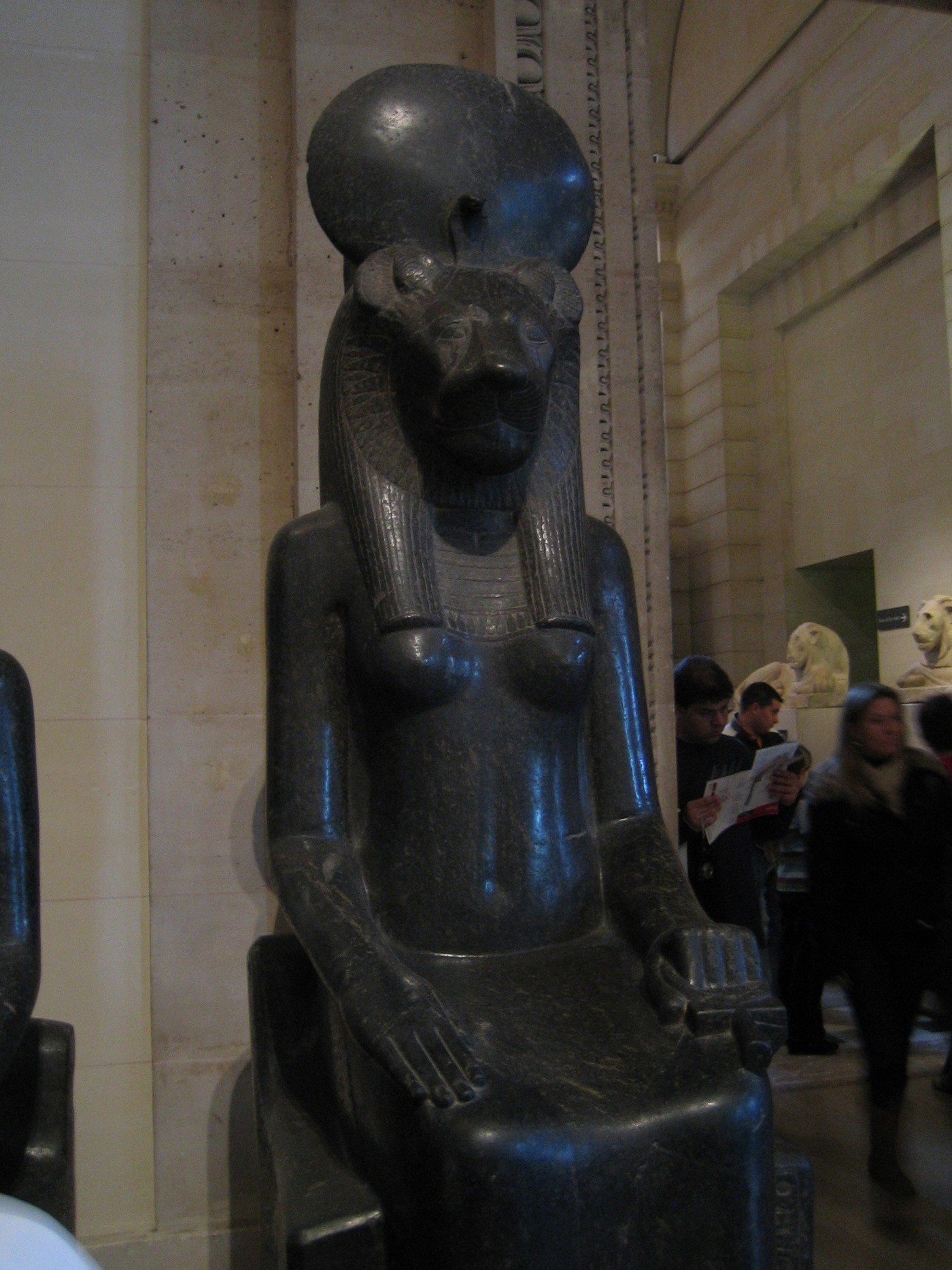 Galerie Photos de l'Egypte Statue de Sekhmet Musée du Louvre