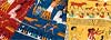 Cravates � motifs �gyptiens (-50%)