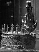 Coiffe du roi typiquement Koushite