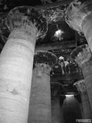 Colonnes de la 2�me salle hypostyle