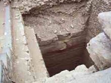 Entr�e de mastaba, Saqqara