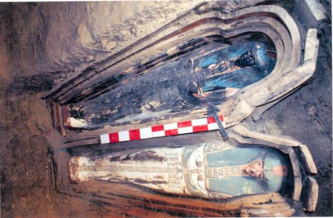 Deux sarcophages de la n�cropole de Illahun