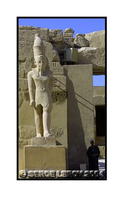 Un des gardiens du temple de Karnak