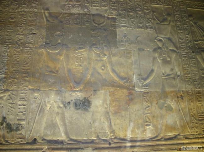 Sc�ne du marquage du temple