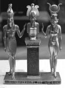 Osiris, Isis et Horus (face)
