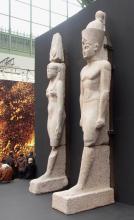 Statue colossale d�un roi