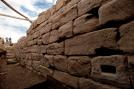 Port � l'entr�e nord de karnak