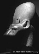 D�esse � t�te de lionne Sekhmet
