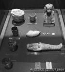 Divers objets de vitrines