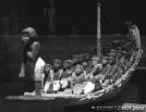 Barques c�r�moniales avec leurs rameurs