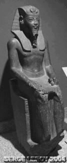 Statue du roi Am�nophis III