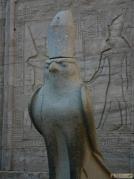 Statue du dieu Horus sous la forme du faucon