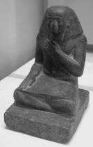Statue de scribe