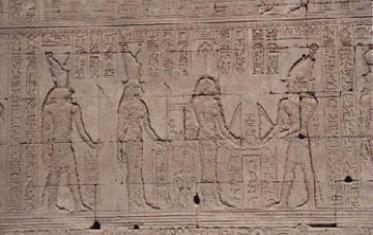 Le rite de fondation d'un temple égyptien