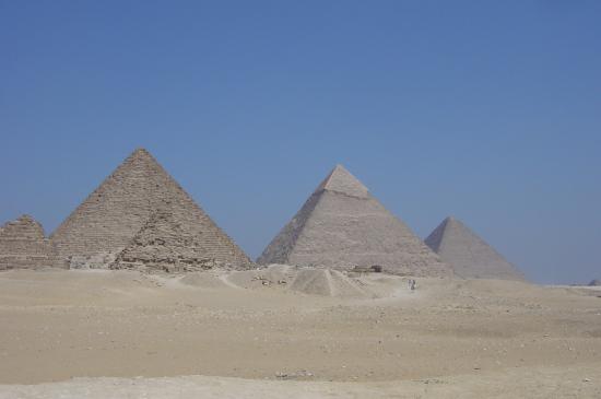 Les pyramides de Gizeh