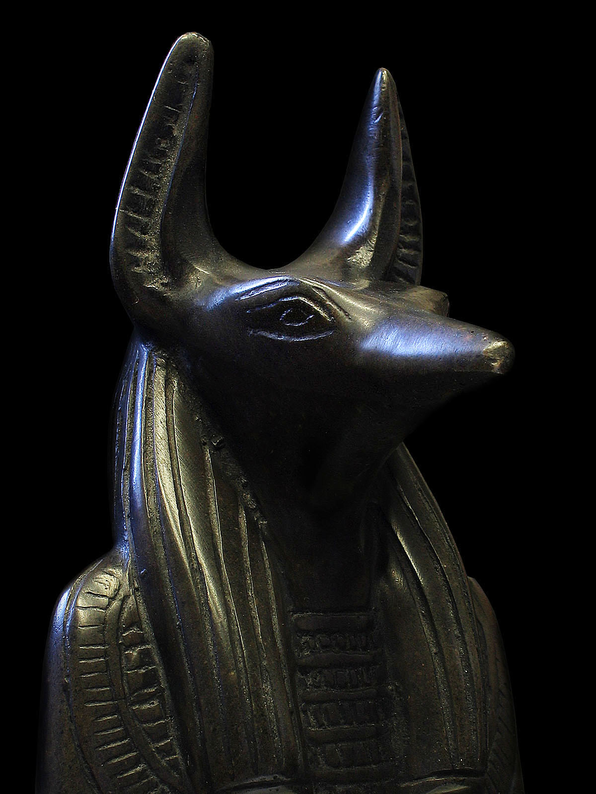 Sculpture d'Anubis