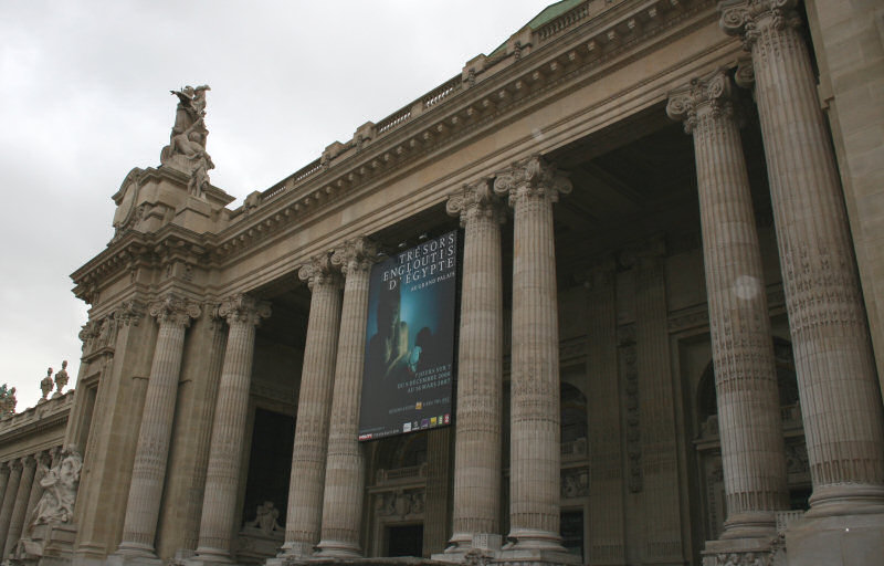 Facade du grand palais