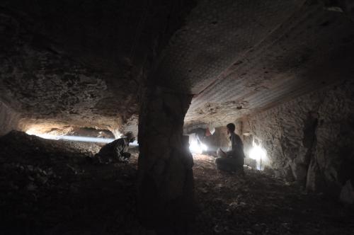 Première salle de la tombe