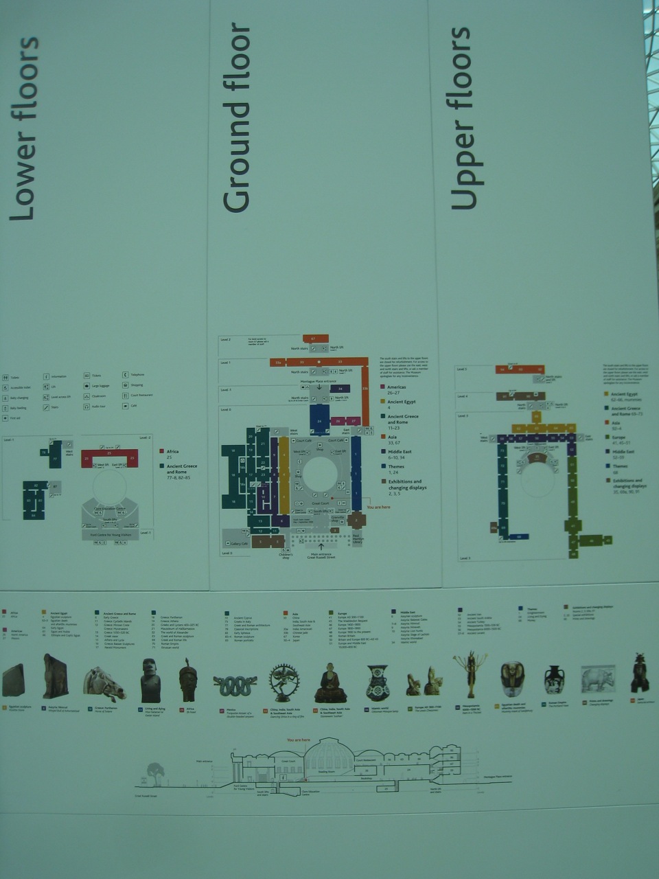 Plan du British Museum