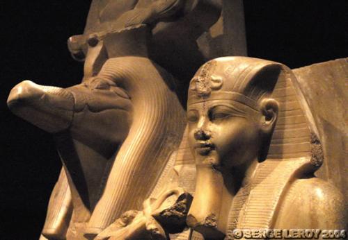 Aménophis III et le dieu Sobek