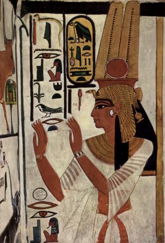 Peinture de Nefertari