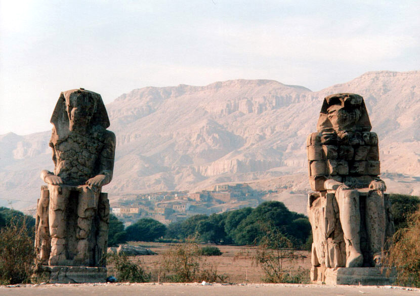 Les colosses de Memnon