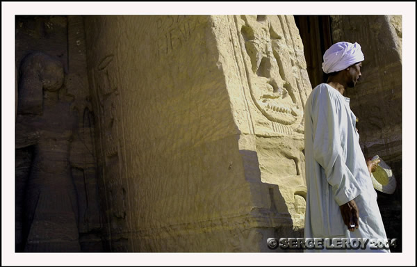  Gardien du temple, Abou Simbel