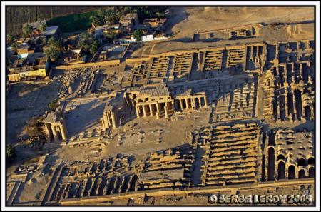 Le temple de million d'année de Ramsès 2, le Ramesseum