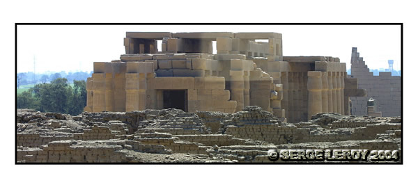 Le Ramesseum vue de face