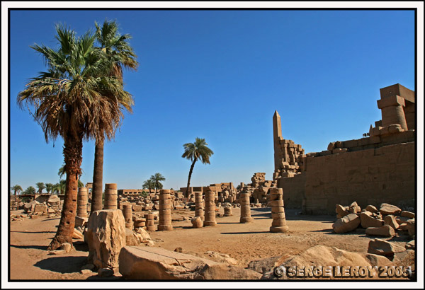 Colossale champ de ruines