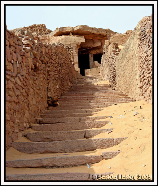 Escalier près d'Eléphantine