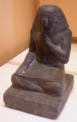 Statue de scribe