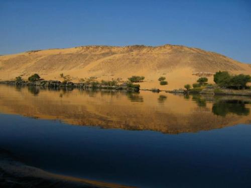 Le Nil à proximité d'Assouan