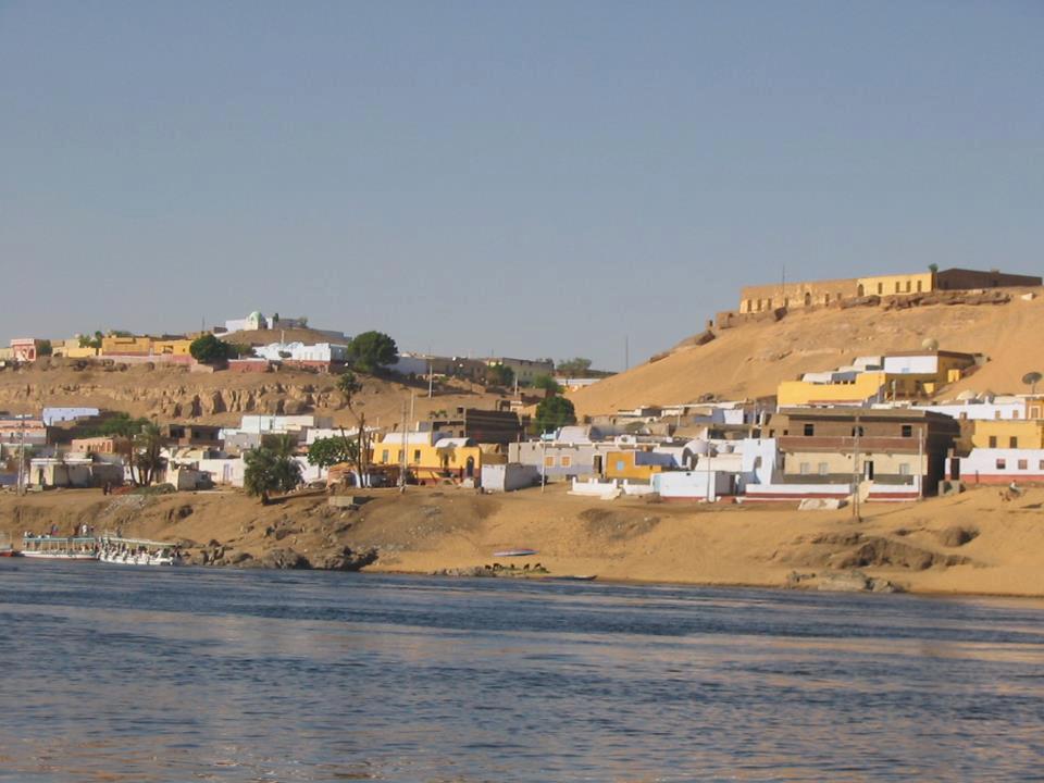 Le petit village typique d'Elephantine