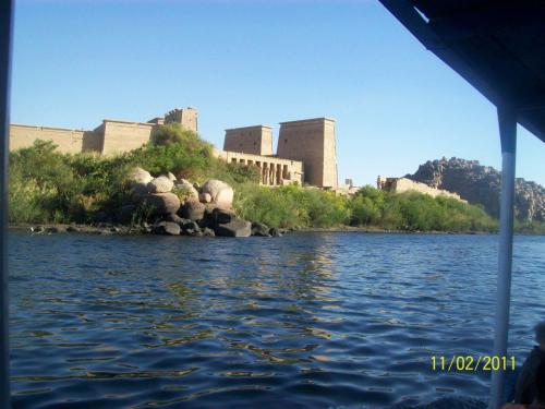 Arrivée au temple de Philae