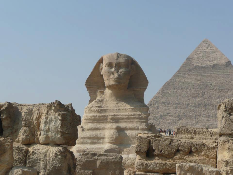 Le Sphinx et les pyramides