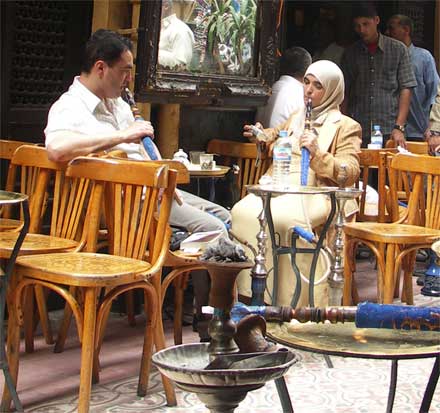 Le café Fichaoui au Caire