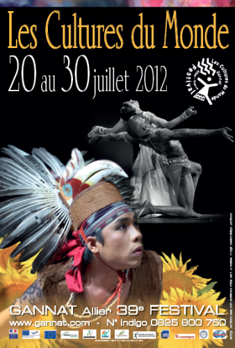 Affiche du festival Les cultures du monde