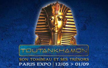 Toutankhamon, son tombeau et ses trésors à Paris, porte de Versailles