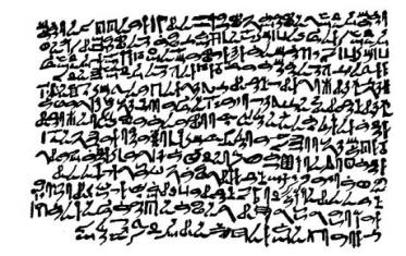 L'écriture égyptienne et son évolution