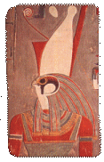 Horus portant le pschent.